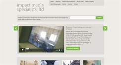 Desktop Screenshot of impactmediaspecialists.co.uk